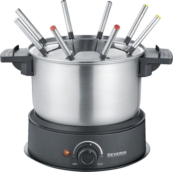Severin FO 2470 (Schokoladenfondue, Käsefondue, Fondue Chinoise, Fondue Bourguignonne)