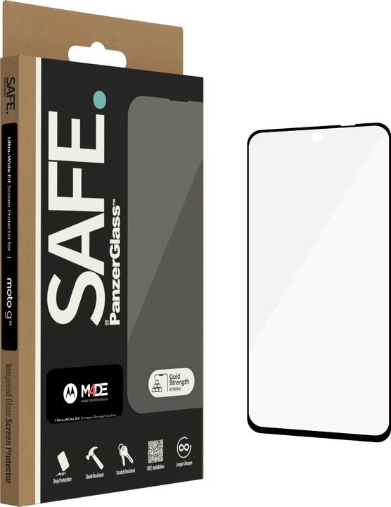 Actual product image PanzerGlass SAFE. Motorola moto g32 UWF (1 Piece, Motorola Moto G32)