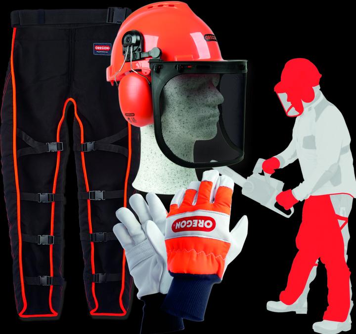 Image du produit Oregon Kit d'équipement de protection (Scie, Guide de tronçonneuse)