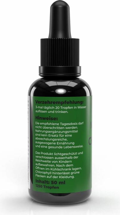 Image du produit VeLife Chlorophyll Tropfen (1 pièce(s), Gouttes, 128 g)