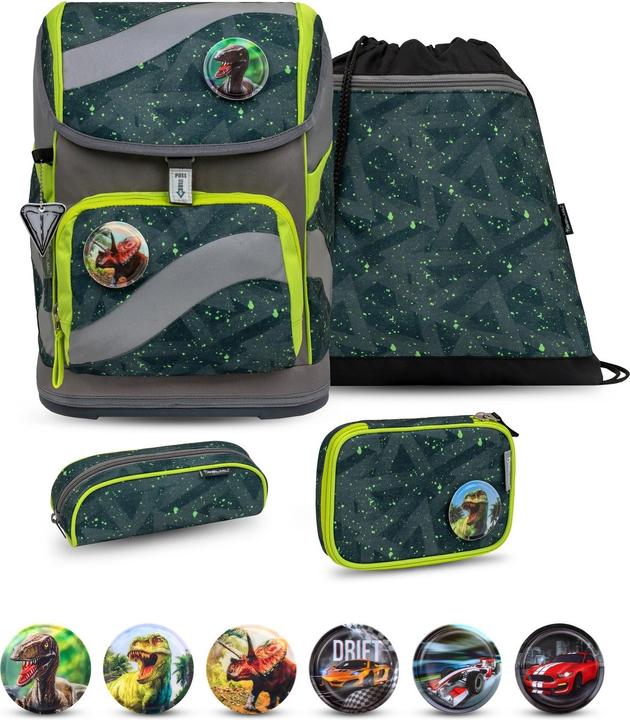 Belmil SMARTY Schulrucksack-Set Splash (20 l)