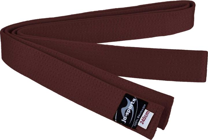 Actual product image Ju-Sports Budo belt brown