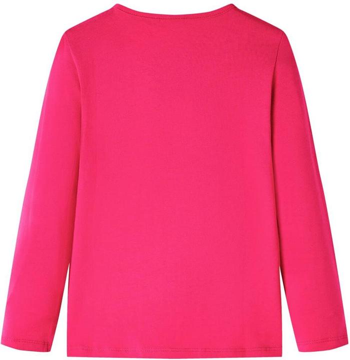Produktbild VidaXL Kinder-Langarmshirt Knallrosa 116,Material: 95 % Baumwolle (116)