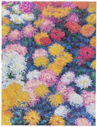 Image du produit Paperblanks Carnet de notes PB Ultra Monets Chrysant.unlin. (Blanc, Couverture rigide)