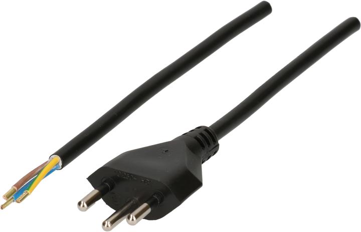 Produktbild Max Hauri TDLR-Netzkabel H03VV-F3G0.75 Typ 12 (2 m)
