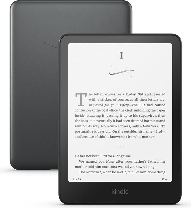 Amazon Kindle Paperwhite 2024 12th Gen Signature (7", 32 GB, Metallisch, Schwarz)