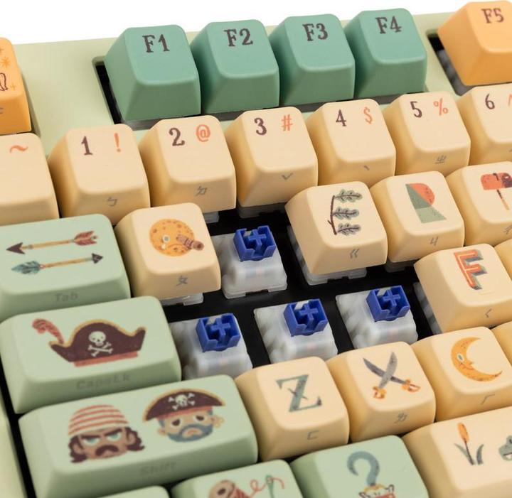 Produktbild Ducky Dimanche One 2 Pro Peter Pan, gaming toetsenbord (US, Kabelgebunden)