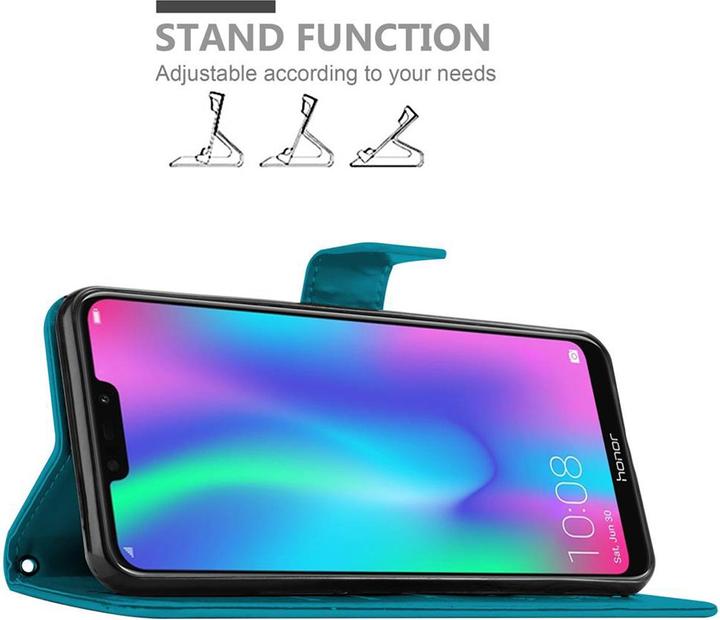 Produktbild Cadorabo Flower Book Cover (Honor 8C)