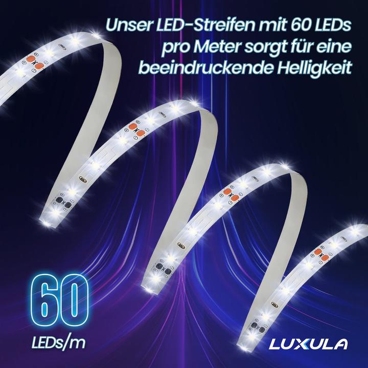 Produktbild Luxula LED Streifen (Warmweiss, 500 cm, Indoor)