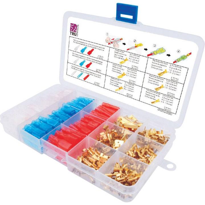Actual product image Tru Components Flat plug assortment, 320 pieces