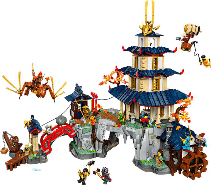 Actual product image LEGO Tournament temple city (71814, LEGO Ninjago, LEGO Rare Sets)