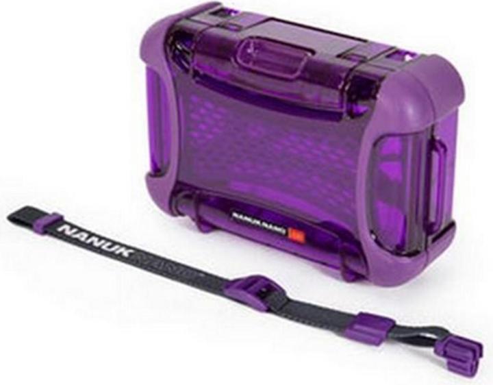 Immagine prodotto Nanuk Cover Protettiva Nano 330 - violetto (Borsa a tracolla per fotocamera, 4.04 l)