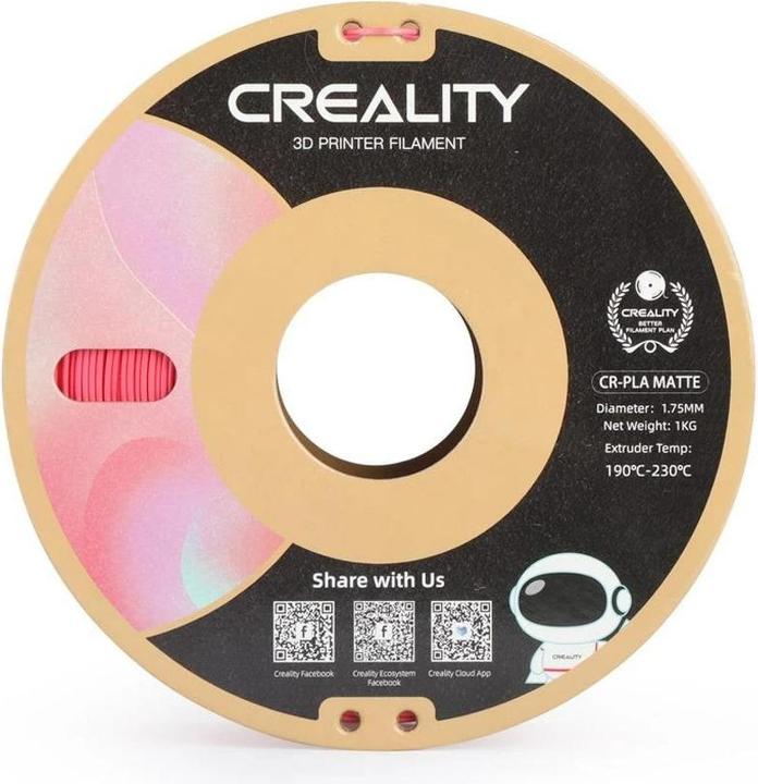 Produktbild Creality Erdbeerrot (PLA, 1.75 mm, 1000 g, Rot)