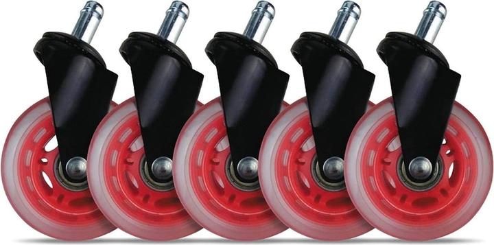 L33T Roulettes pour chaises de jeu