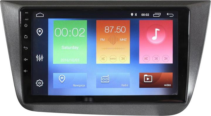 No Name RADIO GPS NAVIGATION SEAT ALTEA 2004-2012 ANDROID (9")