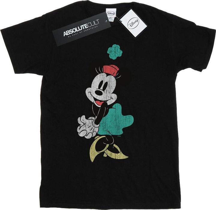 Immagine prodotto Disney Minnie Mouse Shamrock Hat Maglietta Ampia Donna (M)