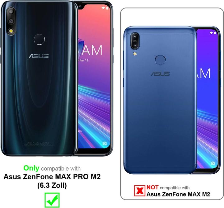 Produktbild Cadorabo Book mit Standfunktion Cover (Asus Zenfone Max Pro (M2))