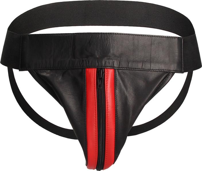 Actual product image Ouch! Plain Front With Zip Jock - L/XL (L, XL)