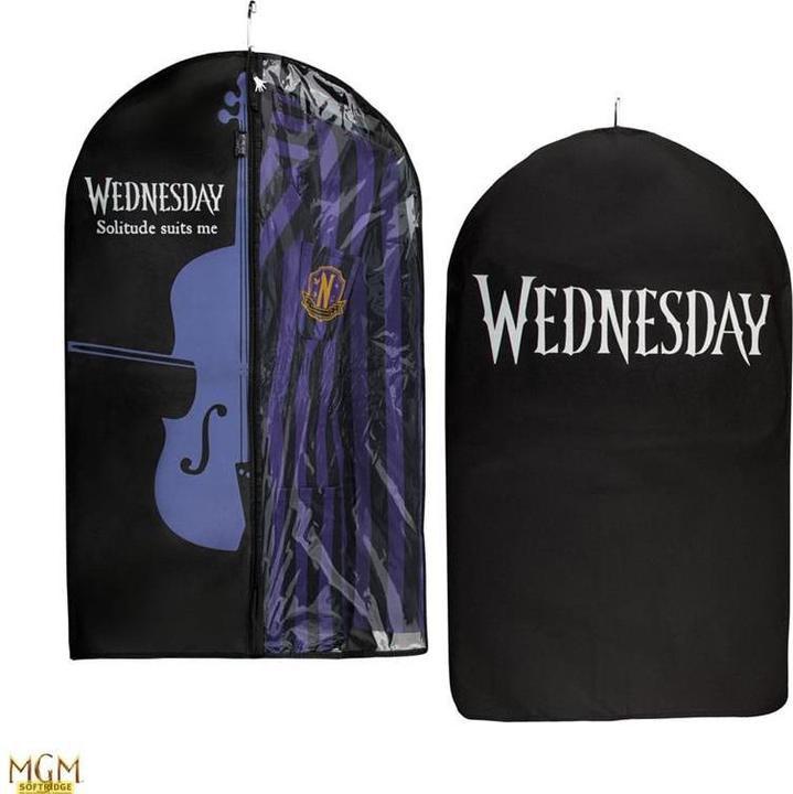 Actual product image Cinereplicas Wednesday Jacket Nevermore Academy Purple Striped Blazer Size L (L)