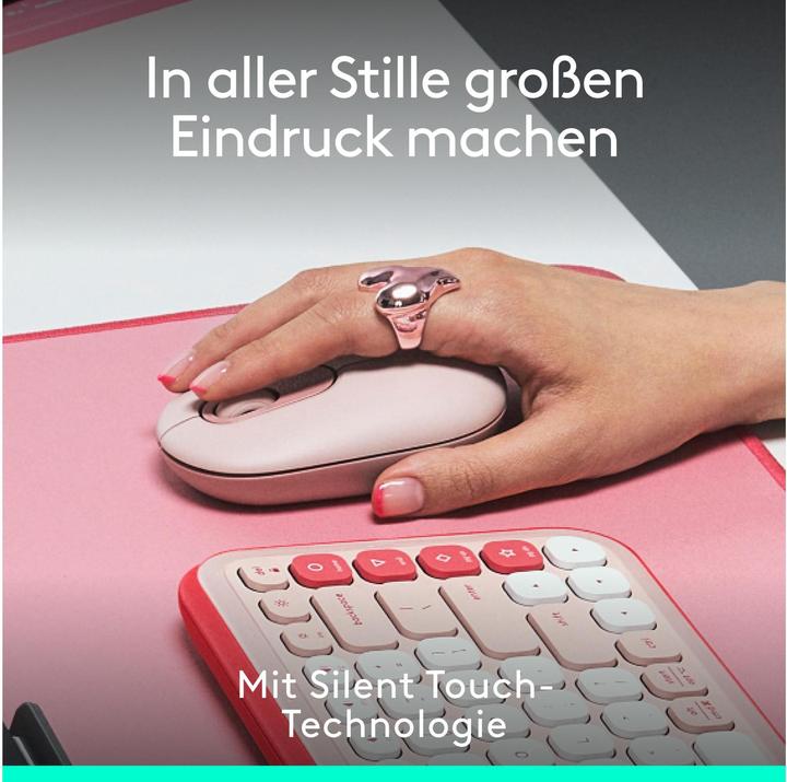 Actual product image Logitech POP Mouse with personalisable emoji (Wireless)