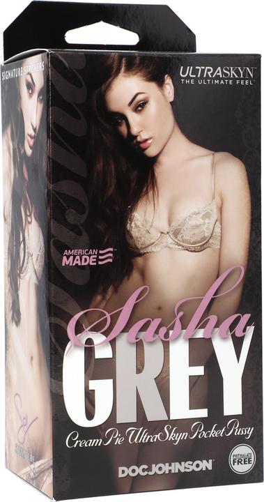 Actual product image Doc Johnson Sasha Grey Pocket Pussy