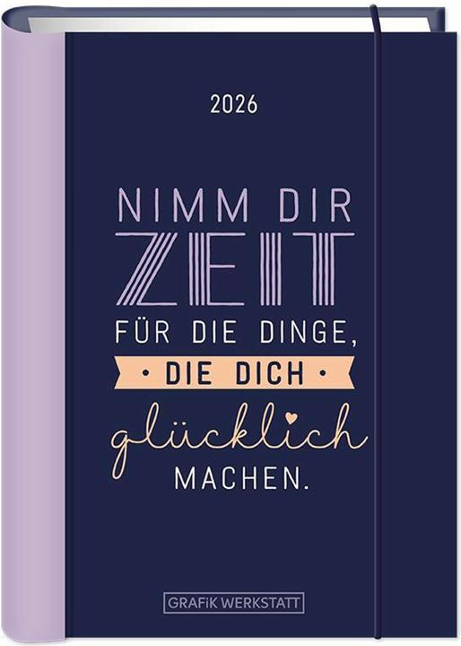 Terminplaner 2026 Nimm dir Zeit (Deutsch)