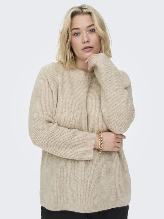 Image du produit Only Pull en maille curvy à manches longues (M)