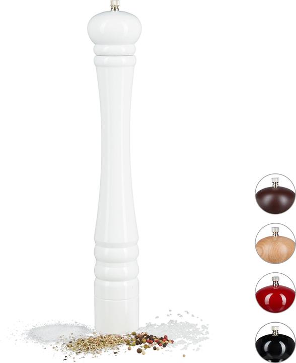 Immagine prodotto Relaxdays Macinapepe (Peperoncino rosso, Sale marino, Sale)
