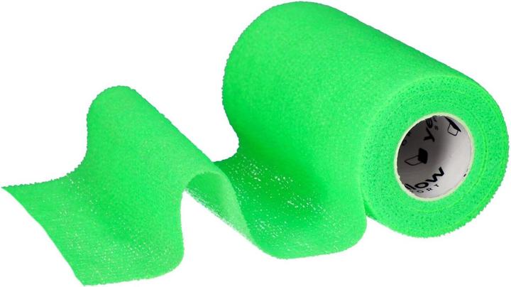 Actual product image Yellow Kohäsive Fixierbinden 10cmx4.5m, blau
