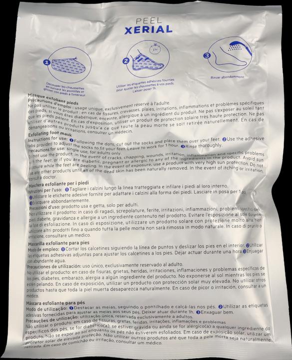Valori nutrizionali e ingredienti Peel Masque Esfoliante (40 ml)