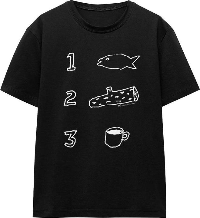 Immagine prodotto Twin Peaks Coffee Log Fish Maglietta Adulto Unisex (M)