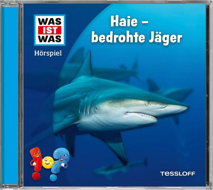 Actual product image Tessloff WAS IST WAS radio play. Sharks - endangered hunters (Nele Wehrmann, German)