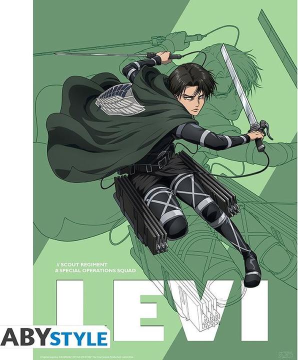 Produktbild GB Eye Poster Attack on Titan : Season 4 Levi (52x38) (52 x 38 cm)