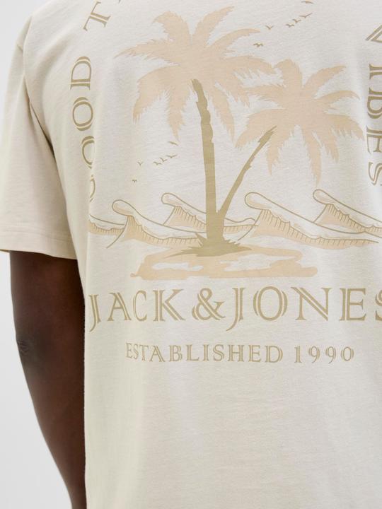 Produktbild Jack & Jones Jjsummer Vibes Tee Ss Crew Neck Ln (L)