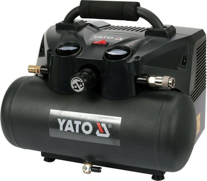 Actual product image Yato COMPRESOR 6L 36V (18Vx2) 2x3,0Ah (8 bar, 6 l)