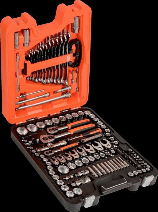 Produktbild Bahco Steckschlüssel-Satz (32 mm, 19 mm, 6 mm, 12 mm, 24 mm, 14 mm, 9/16", 22 mm, 5.5 mm, 16 mm, 23 mm, 34 mm, 10 mm, 21 mm, 18 mm, 1 3/16", 27 mm, 7 mm, 17 mm, 11 mm, 5 mm, 15 mm, 3/8", 8 mm, 9 mm, 7/8", 4.5 mm, 13/16", 3/4", 1/2", 11/16", 7/16", 13 mm, 4 mm)