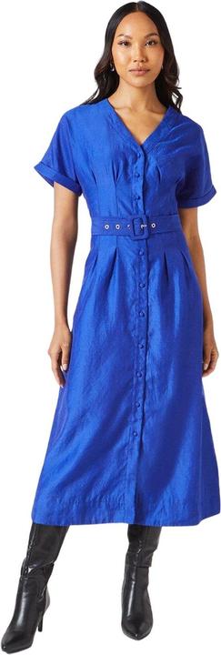 Actual product image Principles Womens/Ladies Belted Organza Shirt Dress (46 D)