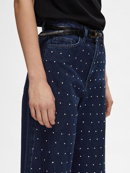 Immagine prodotto Selected Femme Jeans wide fit con strass (W32/L32)