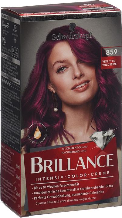 Schwarzkopf Brillance Intensiv-Color-Creme (859 Violette Wildseide)