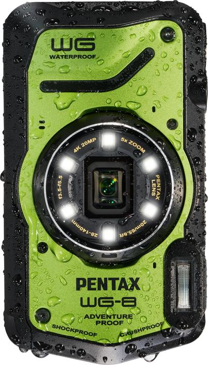 Produktbild RICOH Pentax WG-8 (28 - 140 mm, 20 Mpx, 1/2,3'')