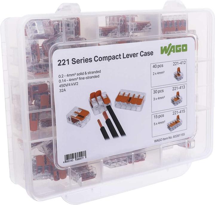 Actual product image Wago Selection box 221 series terminals