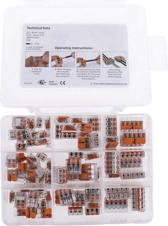 Actual product image Wago Selection box 221 series terminals