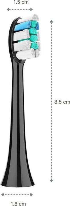 Image du produit Hermex Autres brosses de rechange pour la tête de brosse à dents Philips Sonicare W2 (8 x)