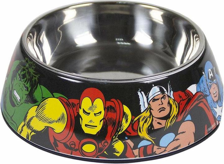 Actual product image Food bowl for dogs 760 ml Melamine Red Metal (0.76 l)