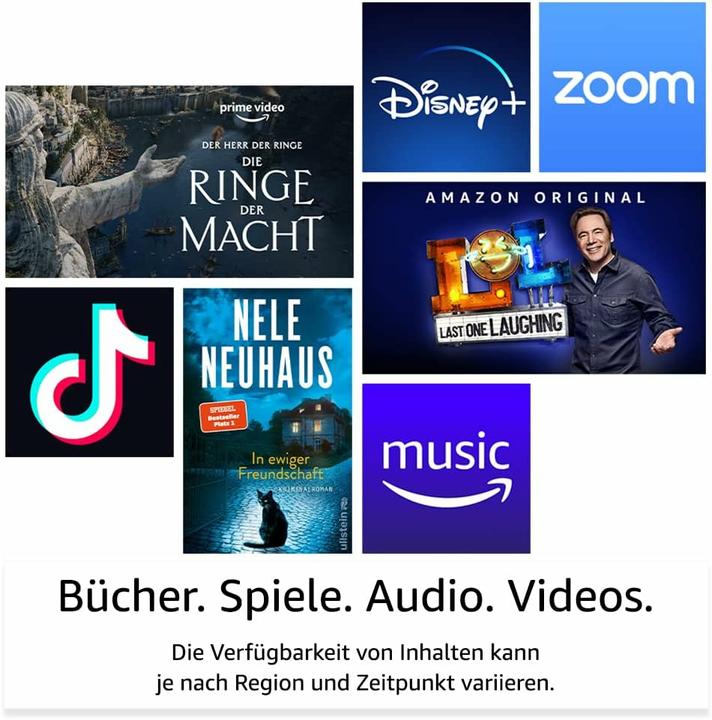 Produktbild Amazon Fire HD 8 (2022) inkl. Alexa (8", 32 GB, Schwarz)