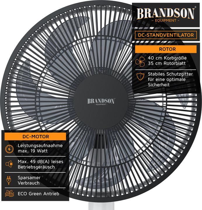 Produktbild Brandson Standventilator (49 dB)