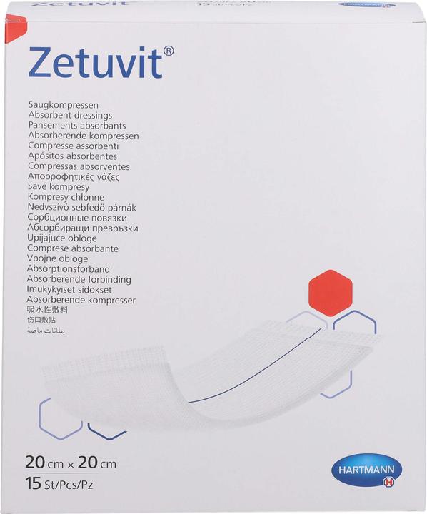 Produktbild Zetuvit Absorptionsverband 20x20cm steril