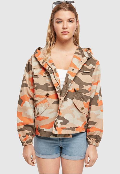 Actual product image Urban Classics Ladies Oversized Camo Parka Jacket (S)