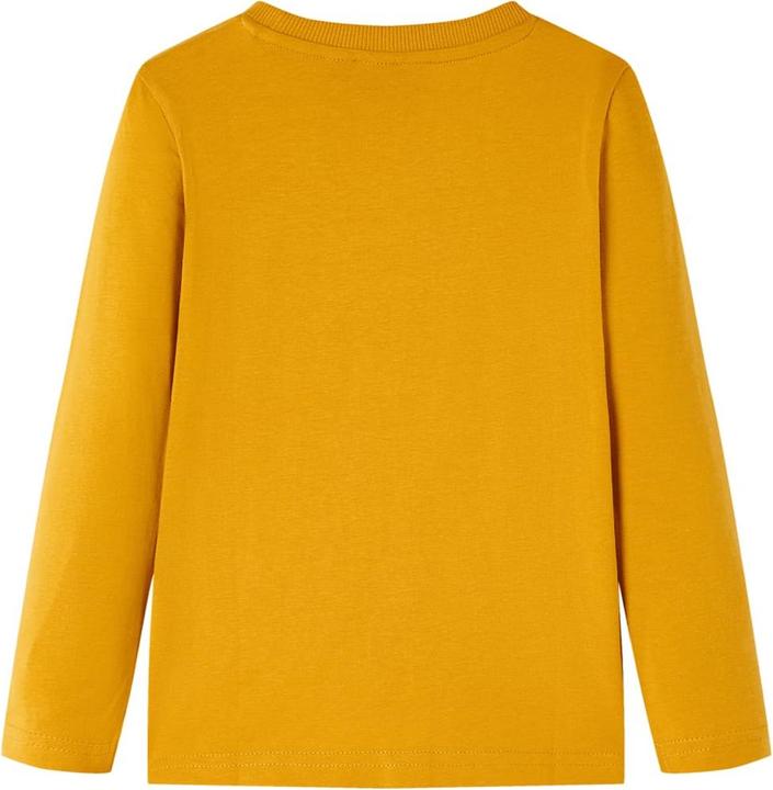 Immagine prodotto VidaXL Camicia da bambino a maniche lunghe ocra 104,Materiale: 100 (104)