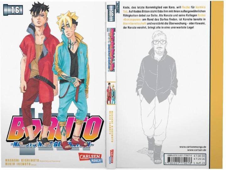 Immagine prodotto Boruto - Naruto the next Generation 16 (Tedesco, Masashi Kishimoto, Mikio Ikemoto, Miyuki Tsuji, 2023)
